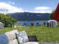 Lawn Chairs at Ainsworth Motel